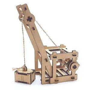 3D입체퍼즐 CNB320V7 나무퍼즐 수원화성 녹로 거중기 만들기