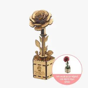 3D나무퍼즐 NGQ043F2 어버이날 스승의날 카네이션 형 만들기