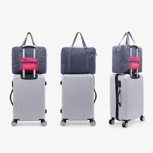 [에이치플러스몰]WL 캐리어 결합백 여행 캠핑 접이식 캐리어 가방 S10085