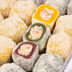 HACCP 인증 국내산 삼색 두텁떡 1.3kg (55g 24개입)