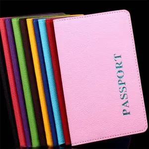 [에이치플러스몰]WL 여권케이스9 커버 배색 여권지갑 여행 가죽 케이스