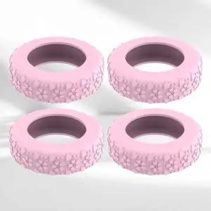 [에이치플러스몰]WL 캐리어 소음 감소 보호 커버 충격 흡수 슈즈 휠커버