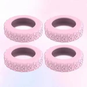 [에이치플러스몰]WL 캐리어 바퀴보호 실리콘커버 파손방지 4개입