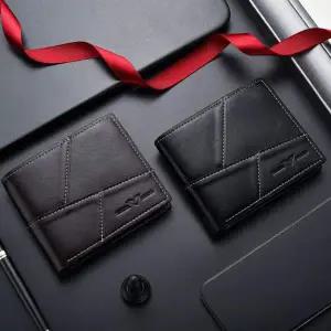 [에이치플러스몰]WL 남성 카드 현급 수납 심플 빈티지 포인트 반지갑