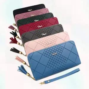 [에이치플러스몰]WL 미니백 장지갑 아코디언 대용량 정리 지퍼 지갑 지폐