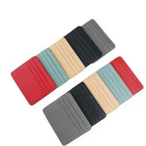 [에이치플러스몰]WL 초심플 슬림 인조가죽 미니 카드지갑