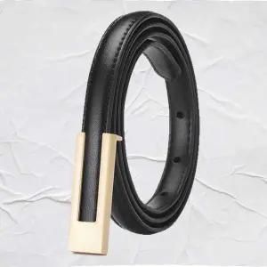 [에이치플러스몰]WL 여성 가죽벨트 긴 튼튼한 자동벨트 정장 허리띠