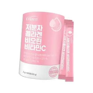 gL 저분자피쉬콜라겐 비타민C 히알루론산 분말 60스틱