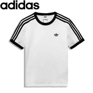 [아디다스] 우먼스 3-스트라이프 슬림 티셔츠 KD3683