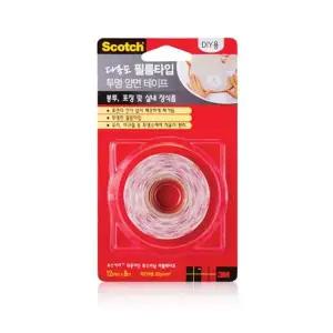 3M 스카치 다용도 필름타입 투명 양면테이프