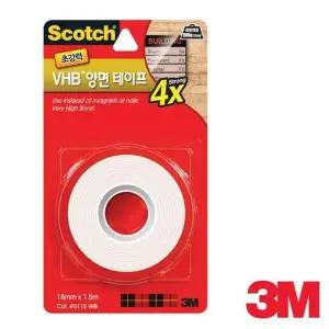 3M 5115 초강력 VHB 양면 테이프 18mmx1.5M