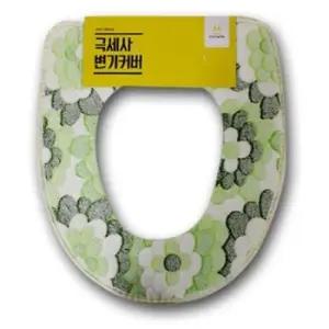 양변기시트 변기 커버 시트 양변기 카바 패드 덮개 극세사 O형