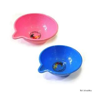 2호 바가지 블루) 바가지 (핑크 주방바가지 목욕바가