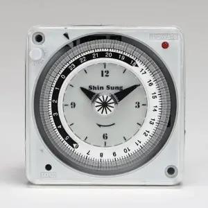 간판타이머 5단자 타임스위치 산업용 매입형