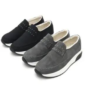 엄마신발 안감 털 발 따듯한 겨울 여성용 슬립온 엄마 운동화