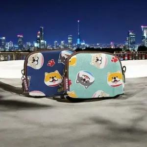 bns 일본여행 필수템 시바 캐릭터 동전지갑 미니 파우치 WFLIPPV