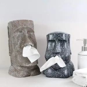 [RIZPICK]모아이 석상 휴지케이스 2type/갓샵 특이한 재밌는