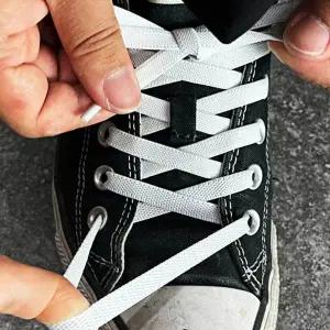 [RIZPICK]커스텀 고무줄 운동화 신발끈 화이트 100cm 운동화