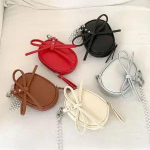 진주목걸이 미니파우치백 WFJ6649