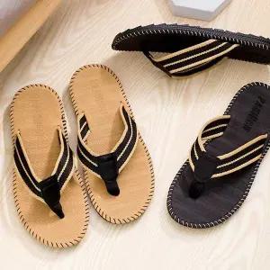 [하프클럽/]남자 엄지 발가락 쪼리 외출 할때 편한 여름 슬리퍼