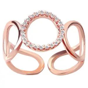 [하프클럽/]14KGP 타원 도형 프리사이즈 패션 링 반지