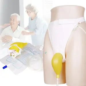 입는 소변통 노인 소변줄 요실금팬티 유린백 환자소변기