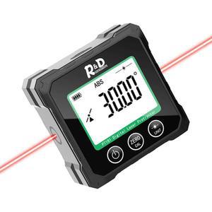 전자 각도기 디지털 플라스틱 알루미늄 상자 DXL360 일반 수평기 자동화