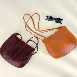 여성 가죽 베이직 크로스백 숄더백 데일리 가방