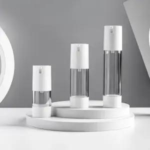 [에스에스_62]여행용 진공 로션 투명 공병 펌프용기 15ML