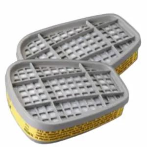 방독 마스크 필터 2개 3M 방독면정화통 면필터 안전용품 호흡보호구 3M면