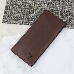 MJ4222 블루마운트 소가죽 장지갑 남성지갑 남녀공용 소가죽