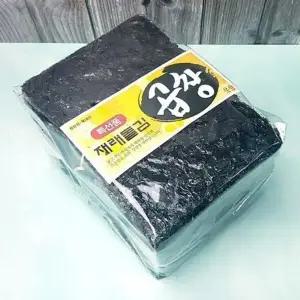 VGC 햇돌김 무조미곱창김 100매 햇곱창돌김