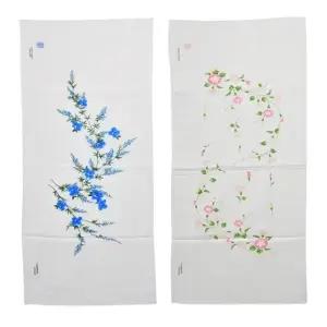 프린토리 직사각형 이중 죽순 롱 가제 나염 수건 낱개판매 SW2201-0211