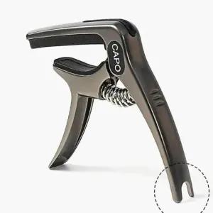 카포 스프링 블랙 통기타 스트랩