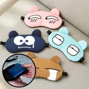 냉온 찜질 수면안대 디자인 캐릭터