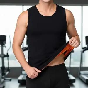 민소매 겨울 남성 라운드넥 무지 기모 나시 IS-BT22