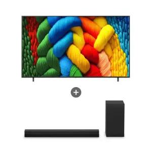 LG TV 75NANO80AESAS40T 벽걸이 무료배송
