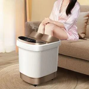 족욕마사지기 족욕기 발안마 보온 습식 각탕기 온열