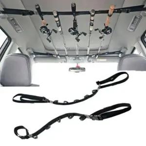 랙 키밍 차량용 낚싯대 밴드 걸이 보관홀더 고정걸이