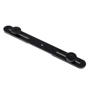 삼각대 스탠드 캠용 핫 슈 브래킷 마운트 거치대 듀얼 플래시 브래킷 1PC