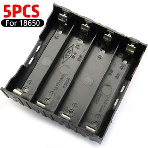 1/3/5Pcs 18650 배터리 홀더 보관함 케이스 DIY 클립 상자 핀 1x2x3x4x 슬롯 하드 ABS 컨테이너