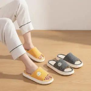 층간소음 방지 쿠션 거실화 푹신한 실내 슬리퍼 사무실 발편한 신발_24923500