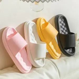 4컬러 실내화 거실화 키높이 커플 슬리퍼_24923464