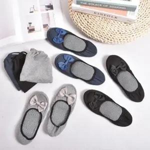 슬리퍼 편안한 거실화 접이식 여행용 실내화_24923472