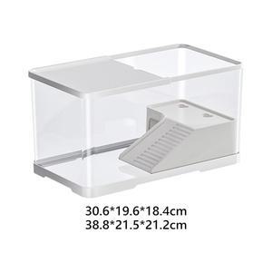 Terrapin 부화 휴식 애완 어항 색상 플랫폼 하단 육지거북이사육장 수생 사육장