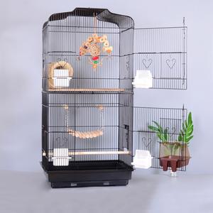 앵무새놀이터 2층앵무새집 날림장선반 대형새장 A06