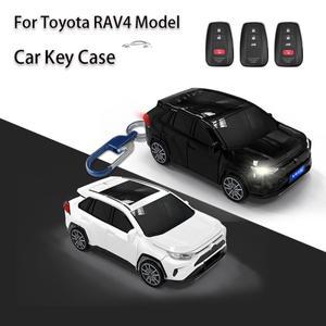 스마트 키커버 포브, 도요타 Rav4 자동차 모델 케이스, 캠리 CHR 코롤라 아발론 랜드 크루저 프라도 프리우