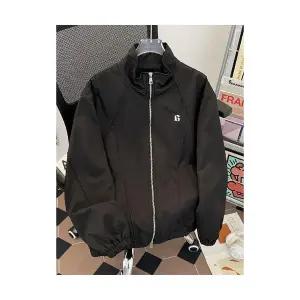 키체샵 남성 야상사파리 빈티지 차이나 트레이닝 점퍼 가을 캐주얼 야상 기능성 더블 집업 코트 HO3