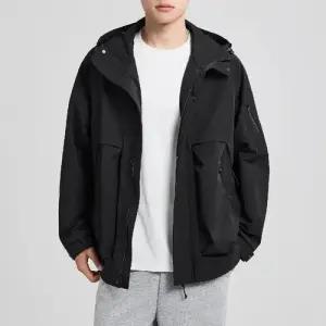 키체샵 남성 가을 소매 야상 코트 후드 야상사파리 점퍼 HO3