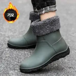방한부츠 남자 털안감 털부츠 기모안감 방한화